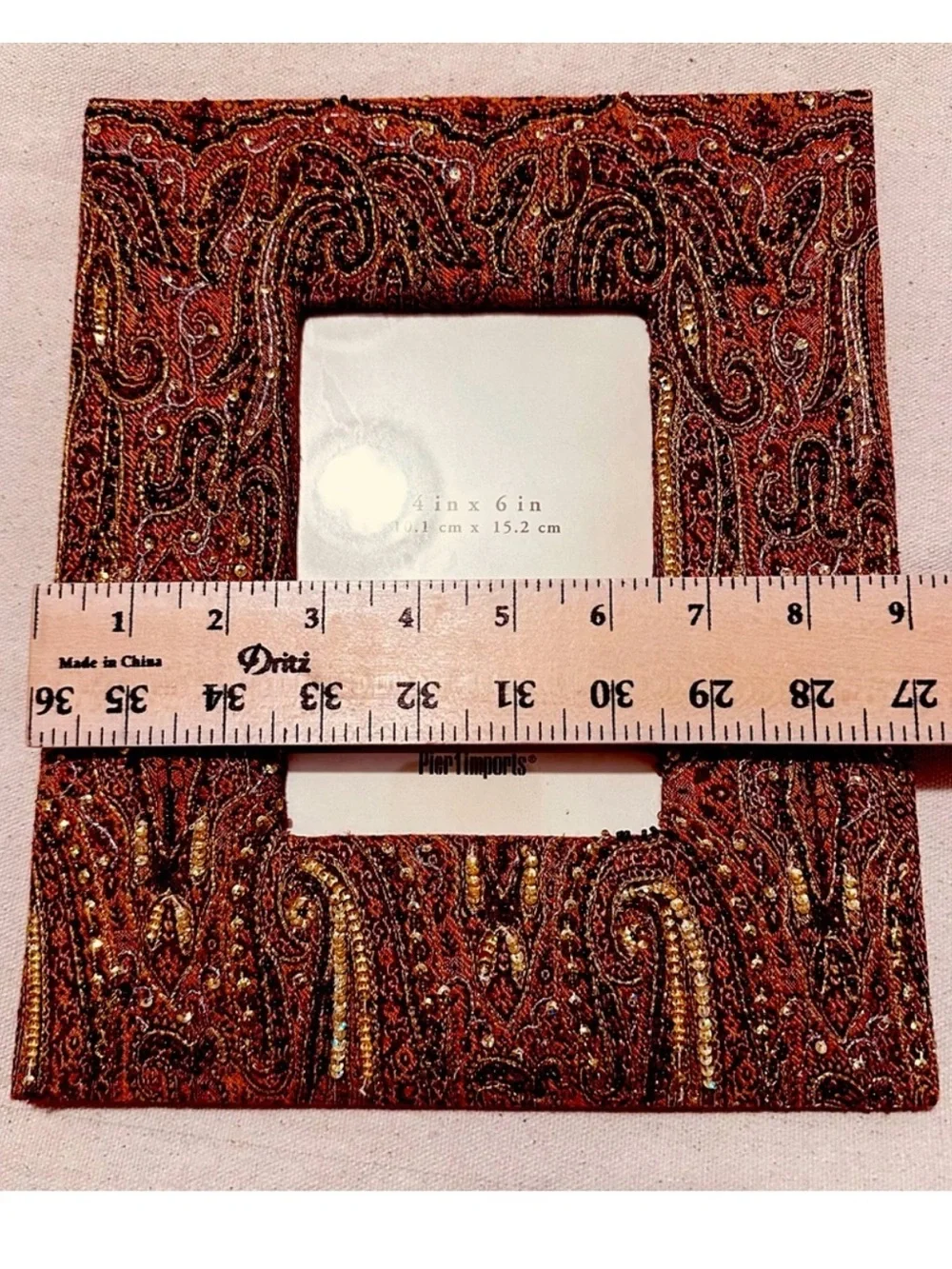 Pier 1 nwt embroidered